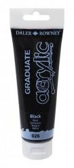 Daler-Rowney Schwarz 026 Graduate acrylic 120ml 