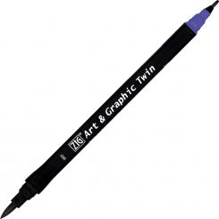 Kuretake ZIG Art & Graphic Marker Blue 003 