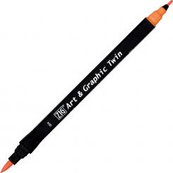 Kuretake ZIG Art & Graphic Marker Orange 004 