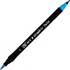 Kuretake ZIG Art & Graphic Marker Cobalt Blue 034 