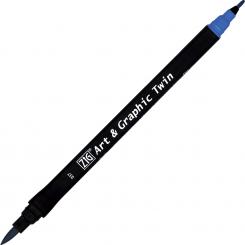 Kuretake ZIG Art & Graphic Marker Persian Blue 037 