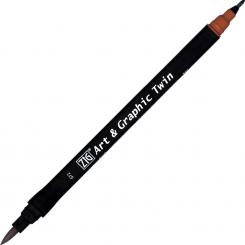 Kuretake ZIG Art & Graphic Marker Brown 072 
