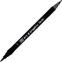Kuretake ZIG Art & Graphic Marker Dark Gray 074 