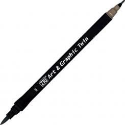 Kuretake ZIG Art & Graphic Marker Gray Brown 087 