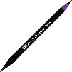 Kuretake ZIG Art & Graphic Marker Deep Violet 660 