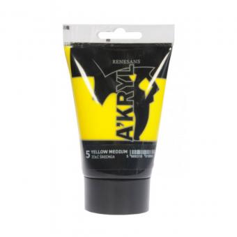 Renesans A'KRYL Satine 'Acrylic Yellow Medium 05 