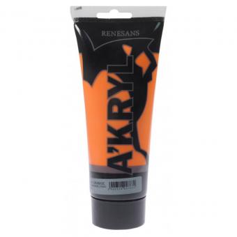 Renesans A'KRYL Satine 'Acrylic  Yellow Orange 07 200ml