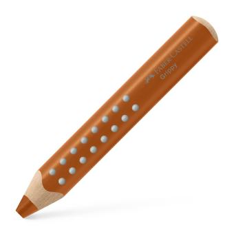 Faber-Castell Buntstft Grippy nussbraun 