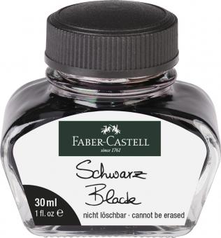 Faber Castell Tintenglas 30 ml Schwarz 