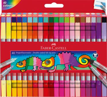Doppelfasermaler 40er Etui 