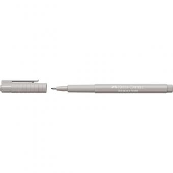 FABER-CASTELL Fineliner BROADPEN, pastellgrau 