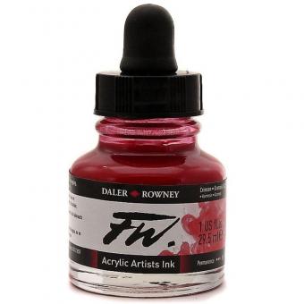 Daler Rowney Liquid Acryl Tinte 513 Crimson 29,5ml 