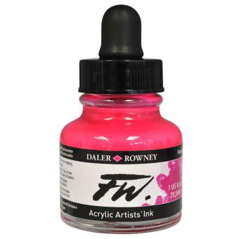 Daler Rowney Liquid Acryl Tinte 538  Fluorescent Pink 29,5ml 