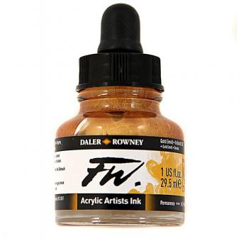 Daler Rowney Liquid Acryl Tinte 701 Gold 29,5ml 