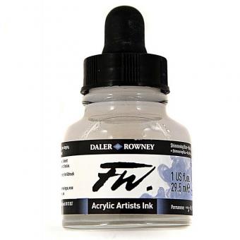 Daler Rowney Liquid Acryl Tinte 711 Shimmering Blue 29,5ml 