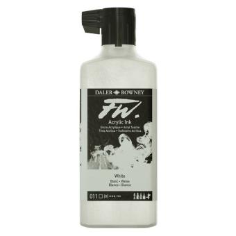 Daler Rowney Liquid Acryl Tinte 011 White 180ml 