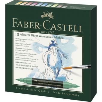 Aquarellmarker Faber Castell A. Dürer 10er Etui 