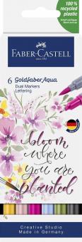 Gofa Aqua Dual Marker Lettering 6x 
