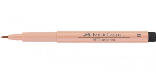132 beige rot Faber Castell Tuschestift  PITT artist pen B 