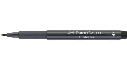 Faber Castell Tuschestift kaltgrau VI 235 PITT artist pen SB soft brush 
