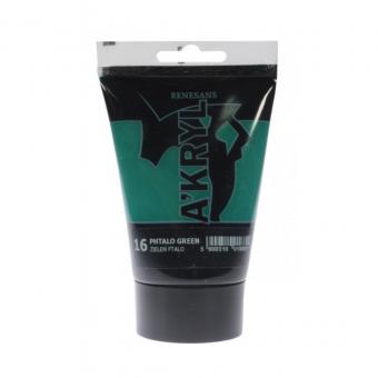 Renesans A'KRYL Satine 'Acrylic  Green Phthalo 16 