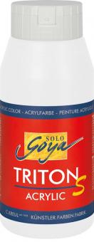 Triton S Acrylfarbe Glanzeffekt Weiß 750 ml 
