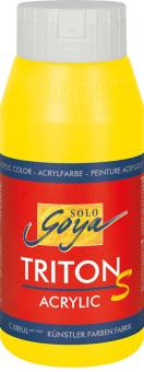 Triton S Acrylfarbe Glanzeffekt Echtgelb hell 750 ml 