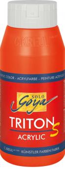 Triton S Acrylfarbe Glanzeffekt Echtrot 750 ml 
