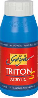 Triton S Acrylfarbe Glanzeffekt Primärblau 750 ml 