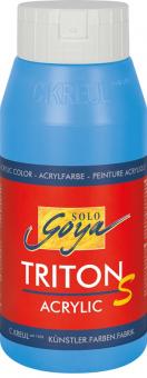 Triton S Acrylfarbe Glanzeffekt Lichtblau 750 ml 
