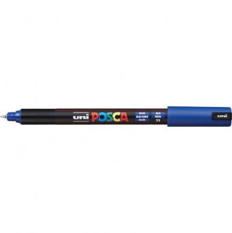 Posca Marker blau / dunkelblau-33 PC-1MR (Extrafein) 0,7 mm 