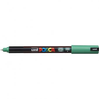 Posca Marker dunkelgrün-6 PC-1MR (Extrafein) 0,7 mm 