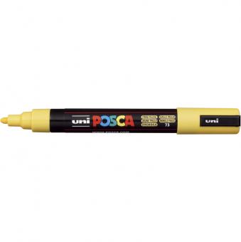 Posca Marker strohgelb-73 PC-5M (Rundspitze mittelfein) 1,8 - 2,5  mm 