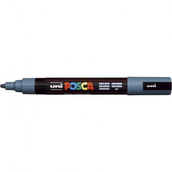 Posca Marker schiefergrau-61 PC-5M (Rundspitze mittelfein) 1,8 - 2,5  mm 