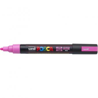 Posca Marker neon-rosa / f.rosa-F13 PC-5M (Rundspitze mittelfein)  1,8 - 2,5  mm 