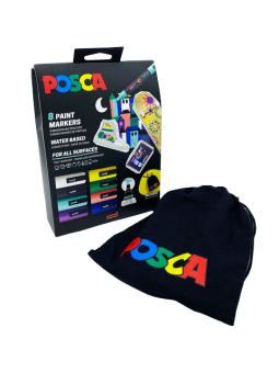 Posca Marker 8er PC-5M Aktionsset 1,8 - 2,5mm 