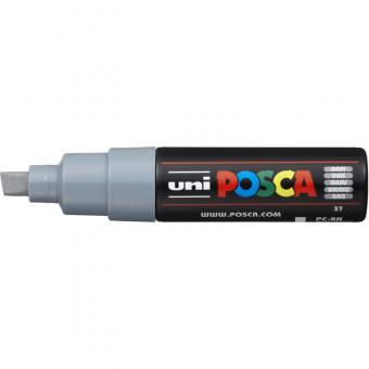 Posca Marker grau-37 PC-8K (Keilspitze breit) 8 mm 