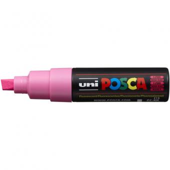 Posca Marker neon-rosa-F13 PC-8K (Keilspitze breit) 8 mm 
