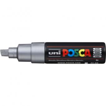 Posca Marker silber-26 PC-8K (Keilspitze breit) 8 mm 