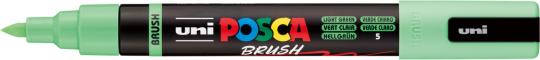 Posca Marker hellgrün-5 PC-5BR (Pinselspitze) 1-4mm 