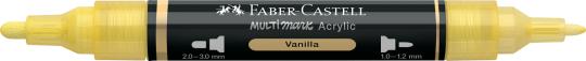 Faber-Castell Multimark Acrylic 102 Vanilla 2 Spitzen Marker 