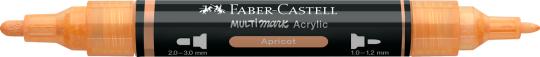 Faber-Castell Multimark Acrylic 125 Apricot 2 Spitzen Marker 