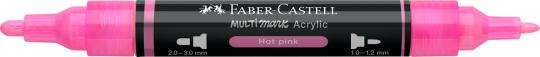 Faber-Castell Multimark Acrylic 329 Hot pink 2 Spitzen Marker 