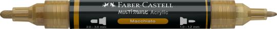 Faber-Castell Multimark Acrylic 178 Macchiato 2 Spitzen Marker 