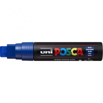 Posca Marker blau / dunkelblau-33 PC-17K (Extrabreite Rechteckspitze) 15 mm 