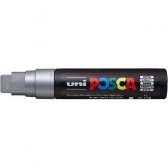 Posca Marker silber-26 PC-17K (Extrabreite Rechteckspitze) 15 mm 