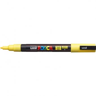 Posca Marker gelb-2 PC-3M (Rundspitze fein)  0,9 - 1,3  mm 