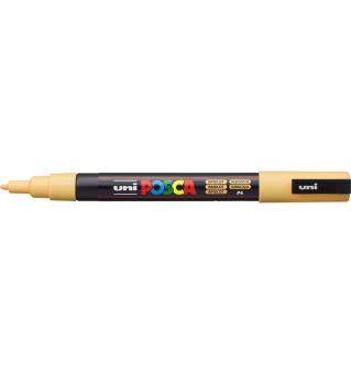 Posca Marker apricot-P4 PC-3M  (Rundspitze fein) 0,9 - 1,3  mm 