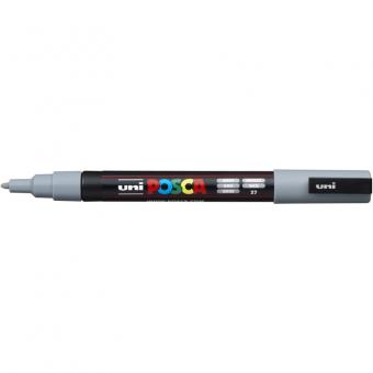 Posca Marker grau-37 PC-3M  (Rundspitze fein) 0,9 - 1,3 mm 