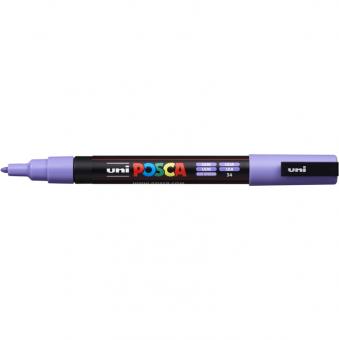 Posca Marker lila / fliederfarben-34 PC-3M (Rundspitze fein)  0,9 - 1,3  mm 